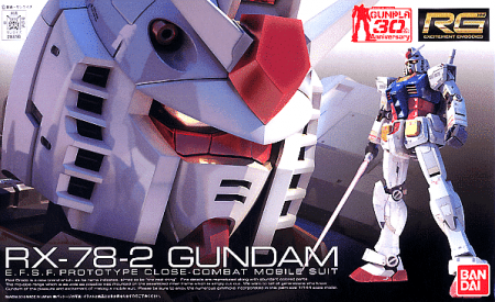 Real Grade RX-78-2 Gundam box