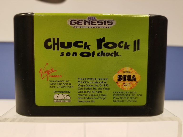 Chuck Rock II - Son of Chuck Front