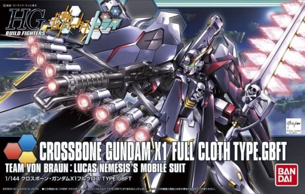 High Grade Crossbone Gundam X1 Full Cloth Type Box