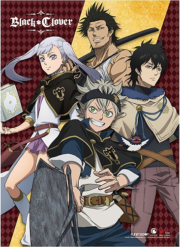 Black Clover: Group Wall Scroll Pose 1