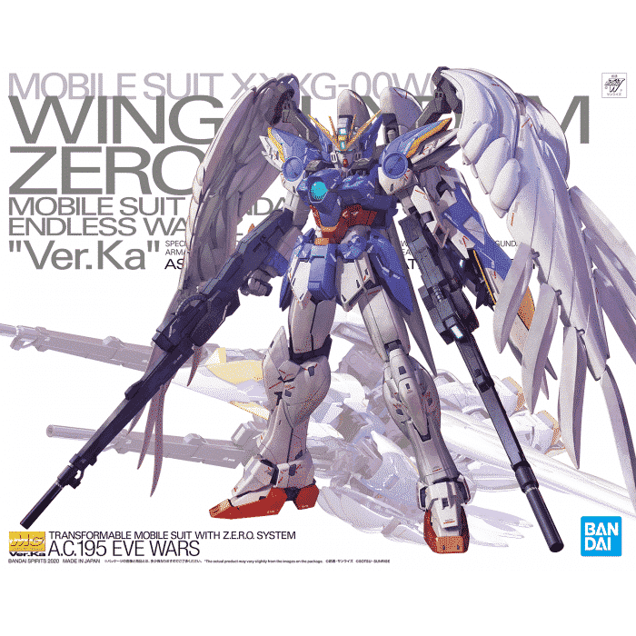 Master Grade Wing Gundam Zero EW Ver Ka Box