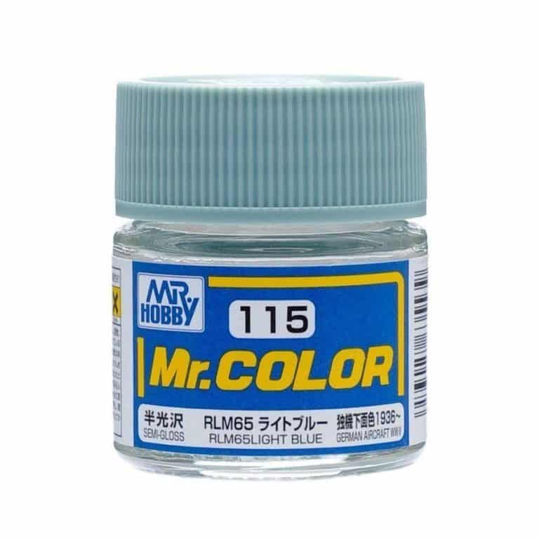 Mr. Color Semi Gloss RLM65 Light Blue C115
