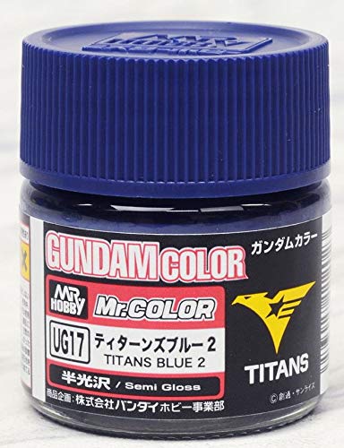 Mr. Color Gundam G Color Semi Gloss MS Titans Blue 2 UG17