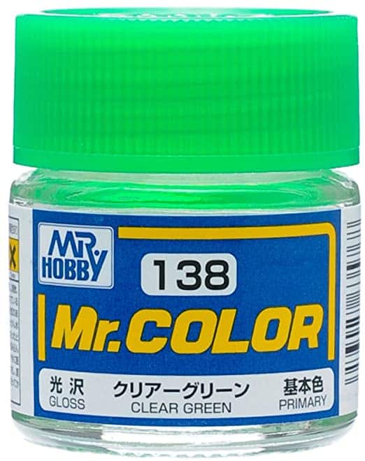 Mr. Color Gloss Clear Green C138