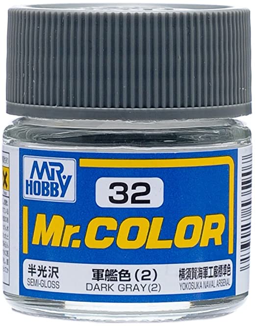 Mr. Color Semi Gloss Dark Gray 2 C32