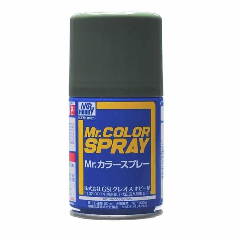 Mr. Color Spray 3/4 Flat Dark Green S70