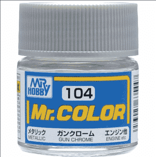 Mr. Color Metallic Gun Chrome C104