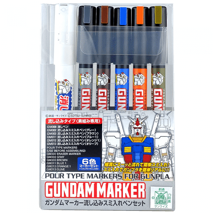 Gundam Marker Pouring Set