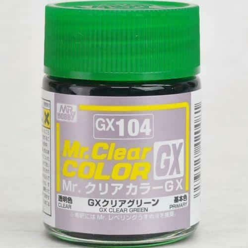 Mr. Clear Color GX Gloss Clear Green GX104