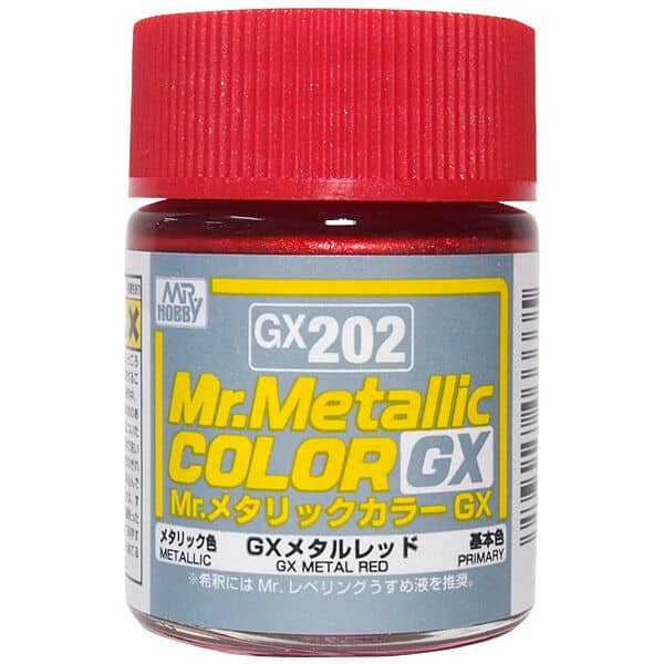 Mr. Metallic Color GX Metal Red GX202
