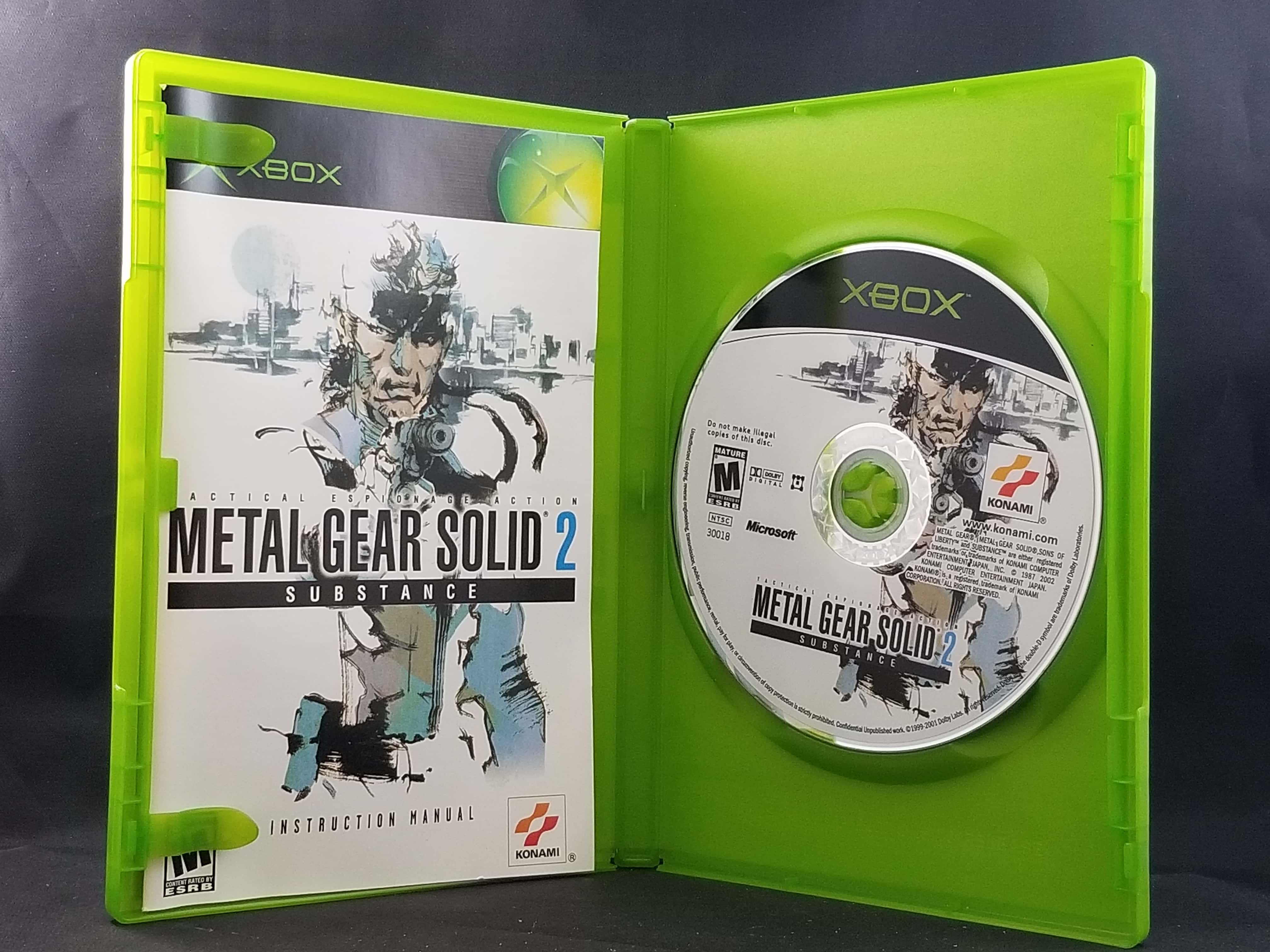 Metal Gear Solid 2: Substance - Xbox