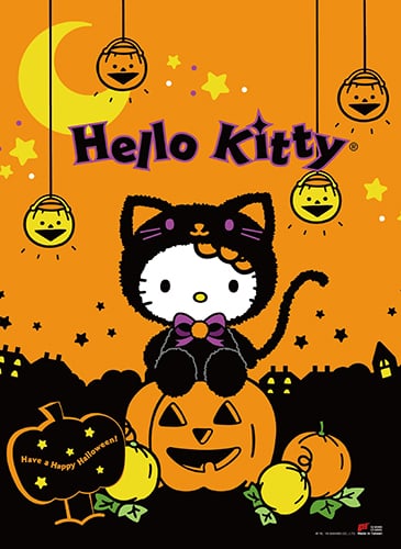 Hello Kitty Halloween Wall Scroll