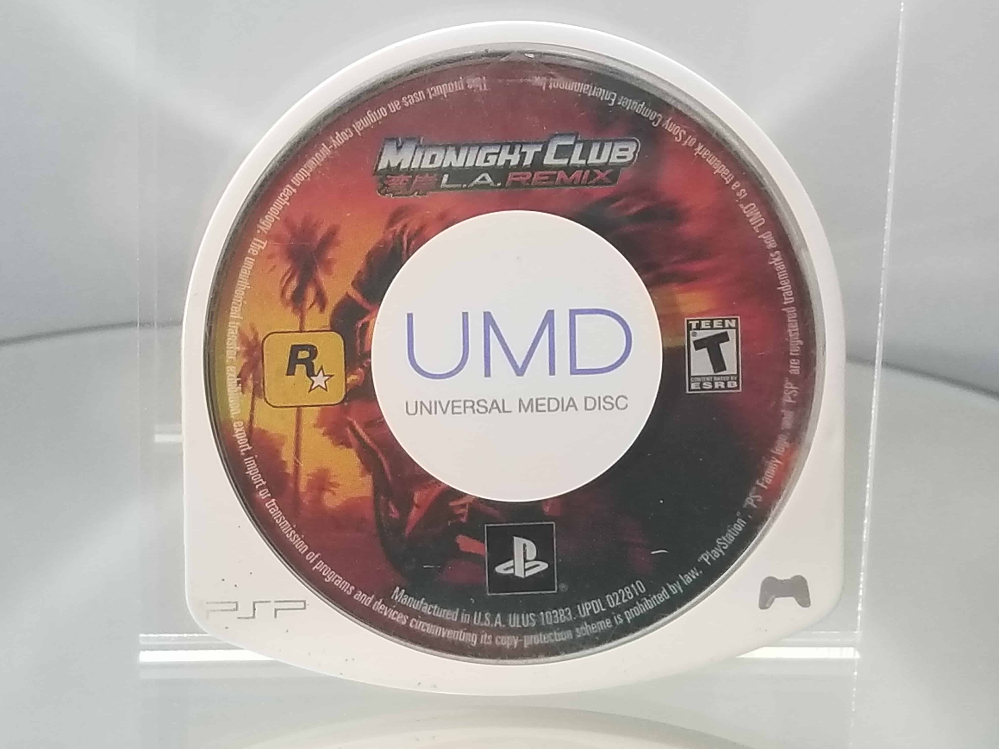 PSP Midnight Club LA Remix - Geek-Is-Us