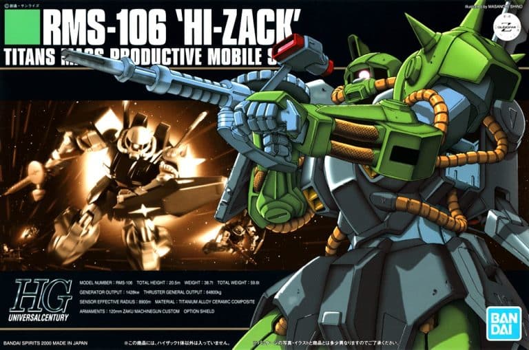 Gundam Universal Century: 1/144 High Grade Hi Zack