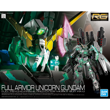 Real Grade Full Armor Unicorn Gundam Box