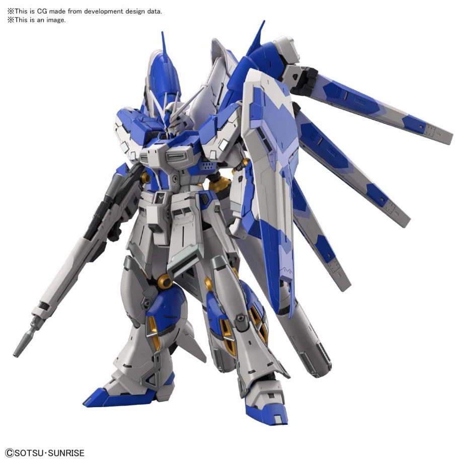 1/144 Real Grade Hi-Nu Gundam Pose 2