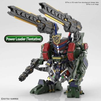 Sergeant Verde Buster Gundam DX Set Pose 1
