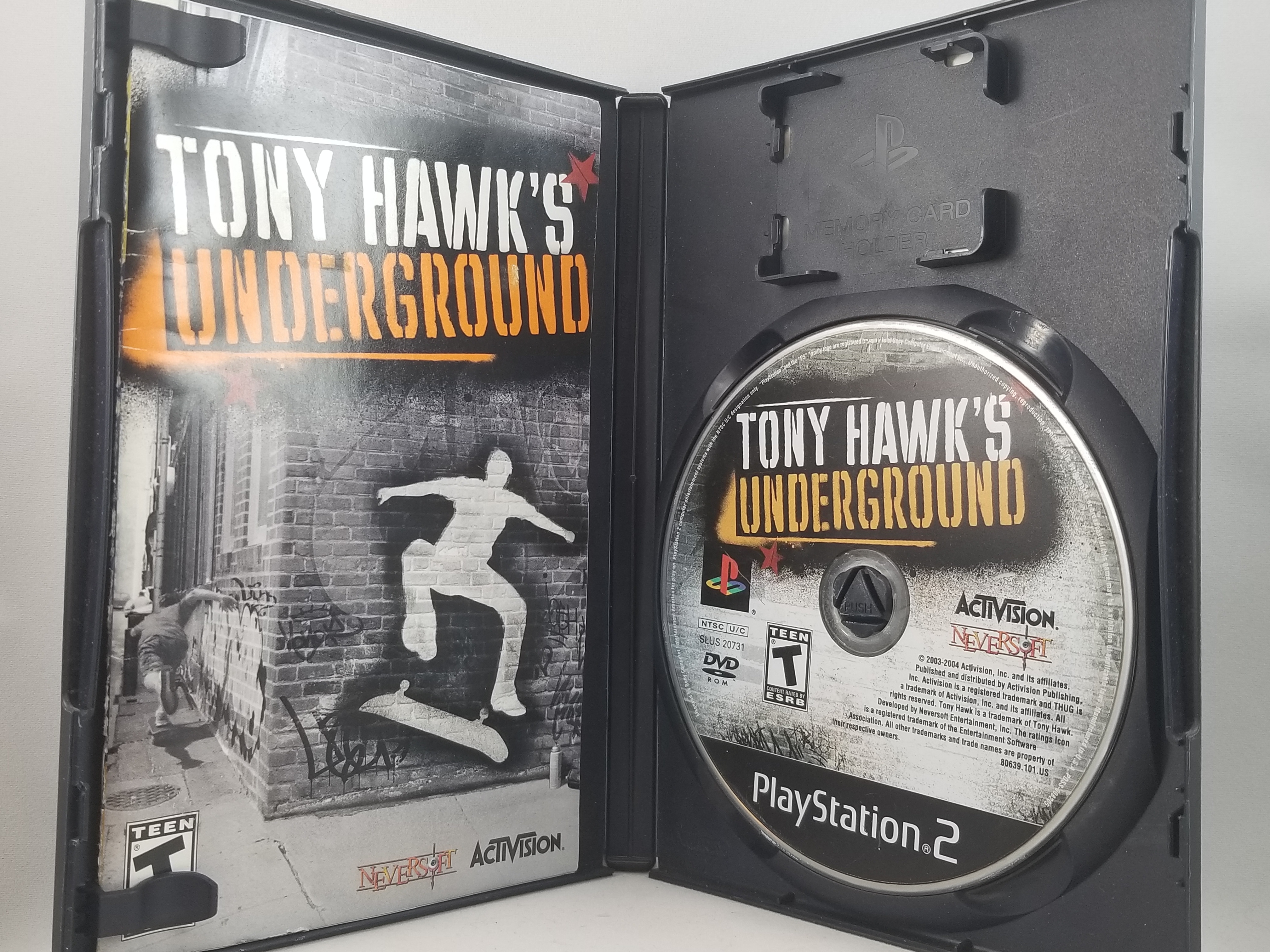 Tony Hawk's Underground - PlayStation 2 PS2 - CIB Sony