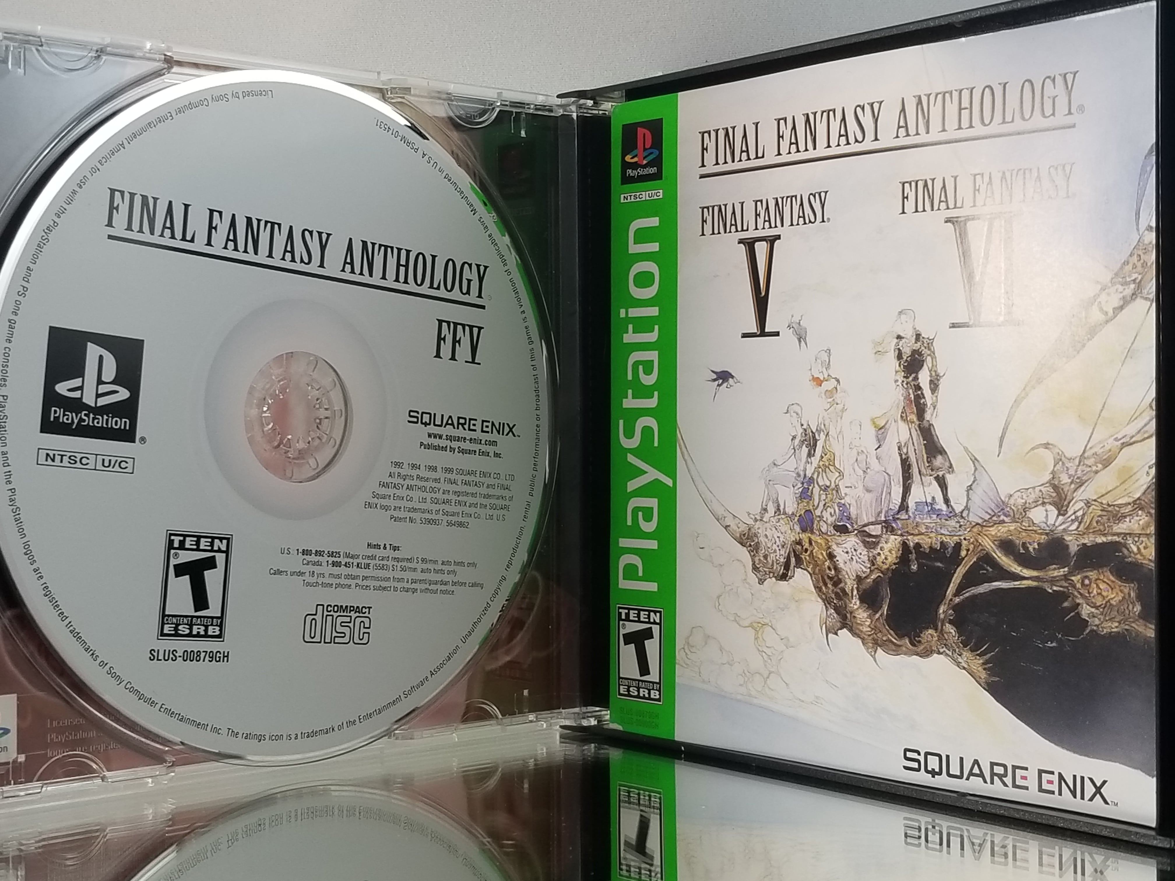  Final Fantasy Anthology - PlayStation : Video Games