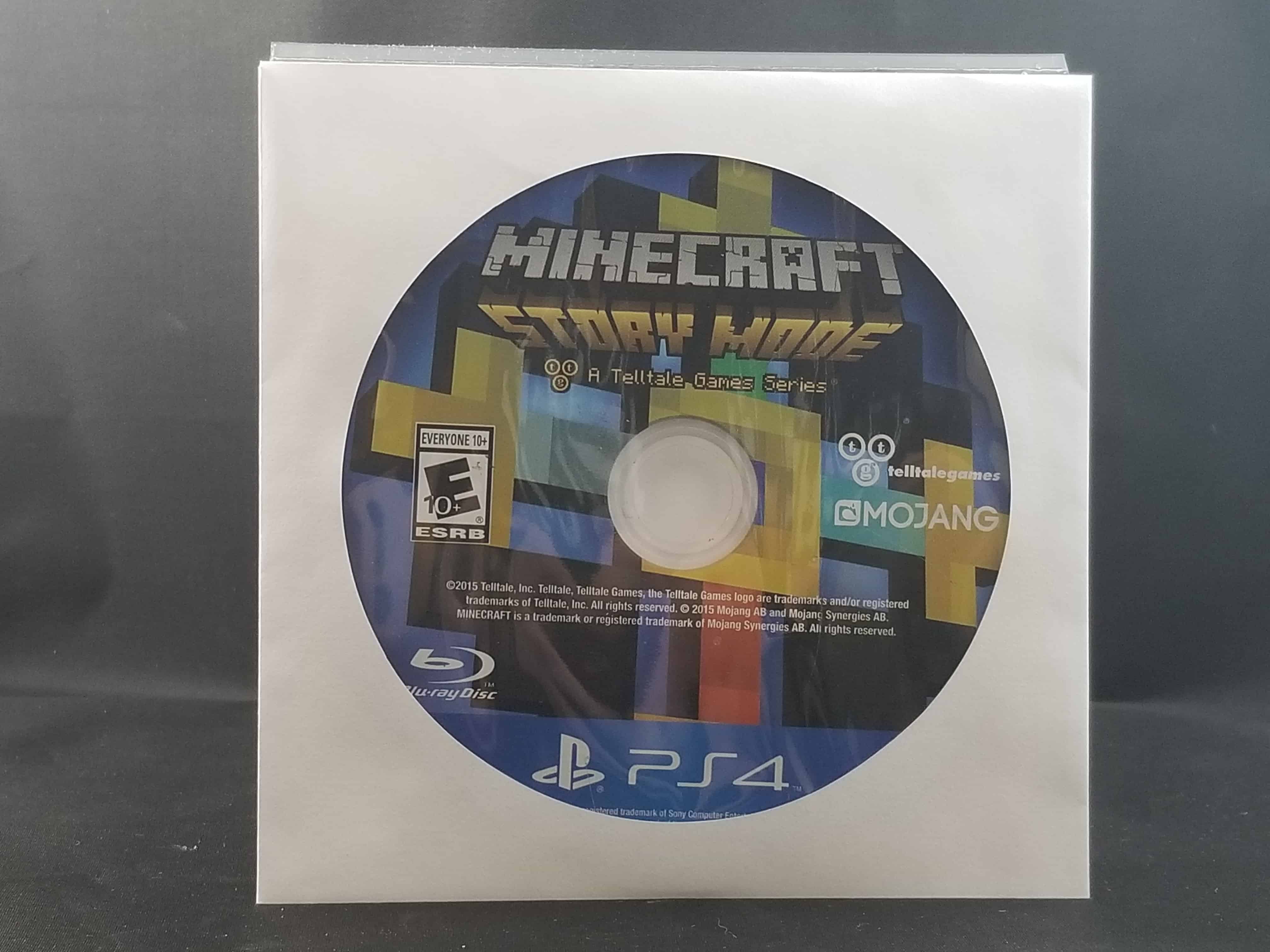 Minecraft: Story Mode - A Telltale Game Series - Season Disc (PS4)