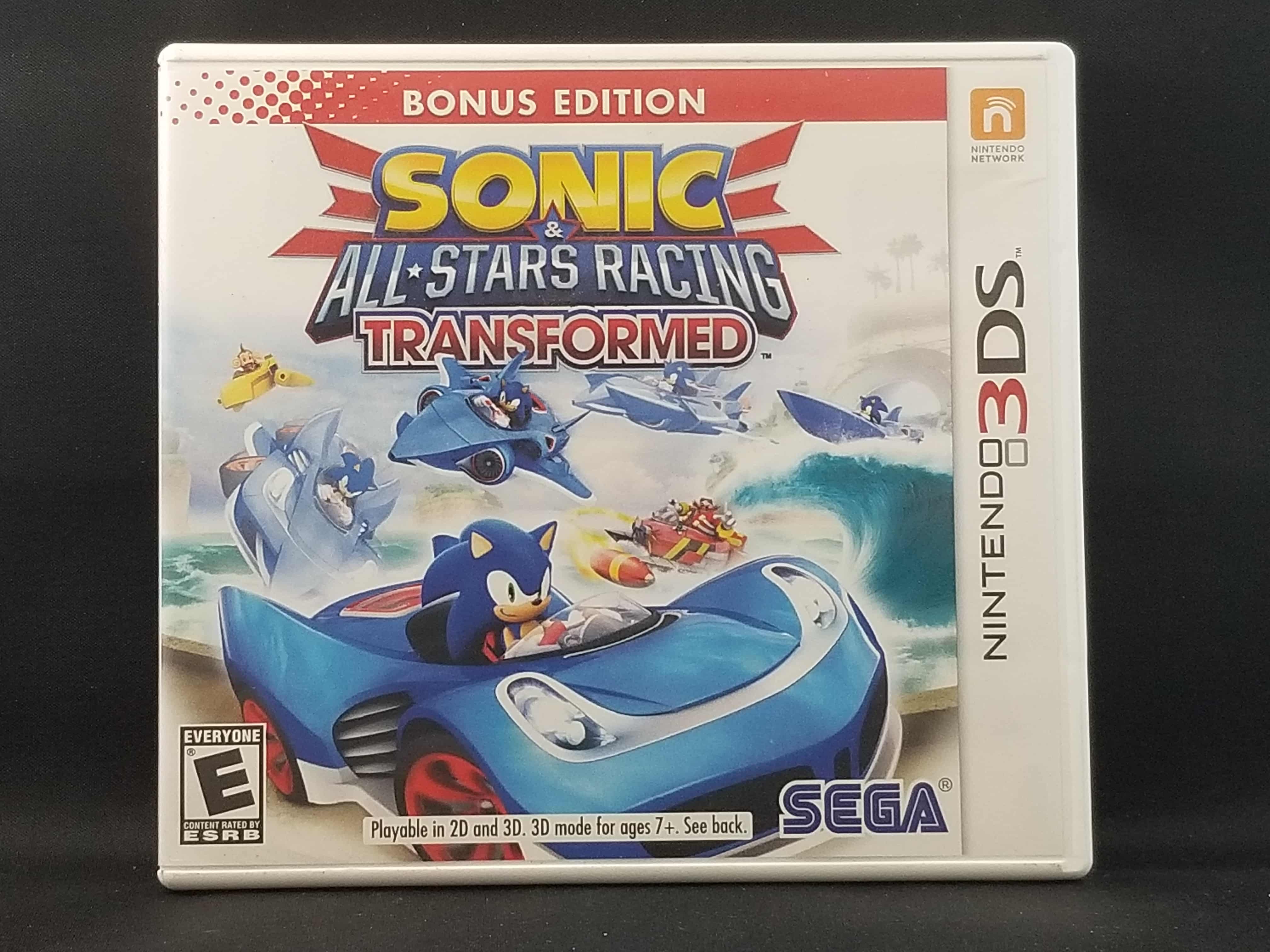 sonic and sega all stars racing transformed 3ds