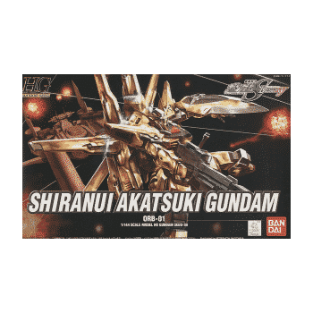 High Grade Shiranui Akatsuki Gundam Box