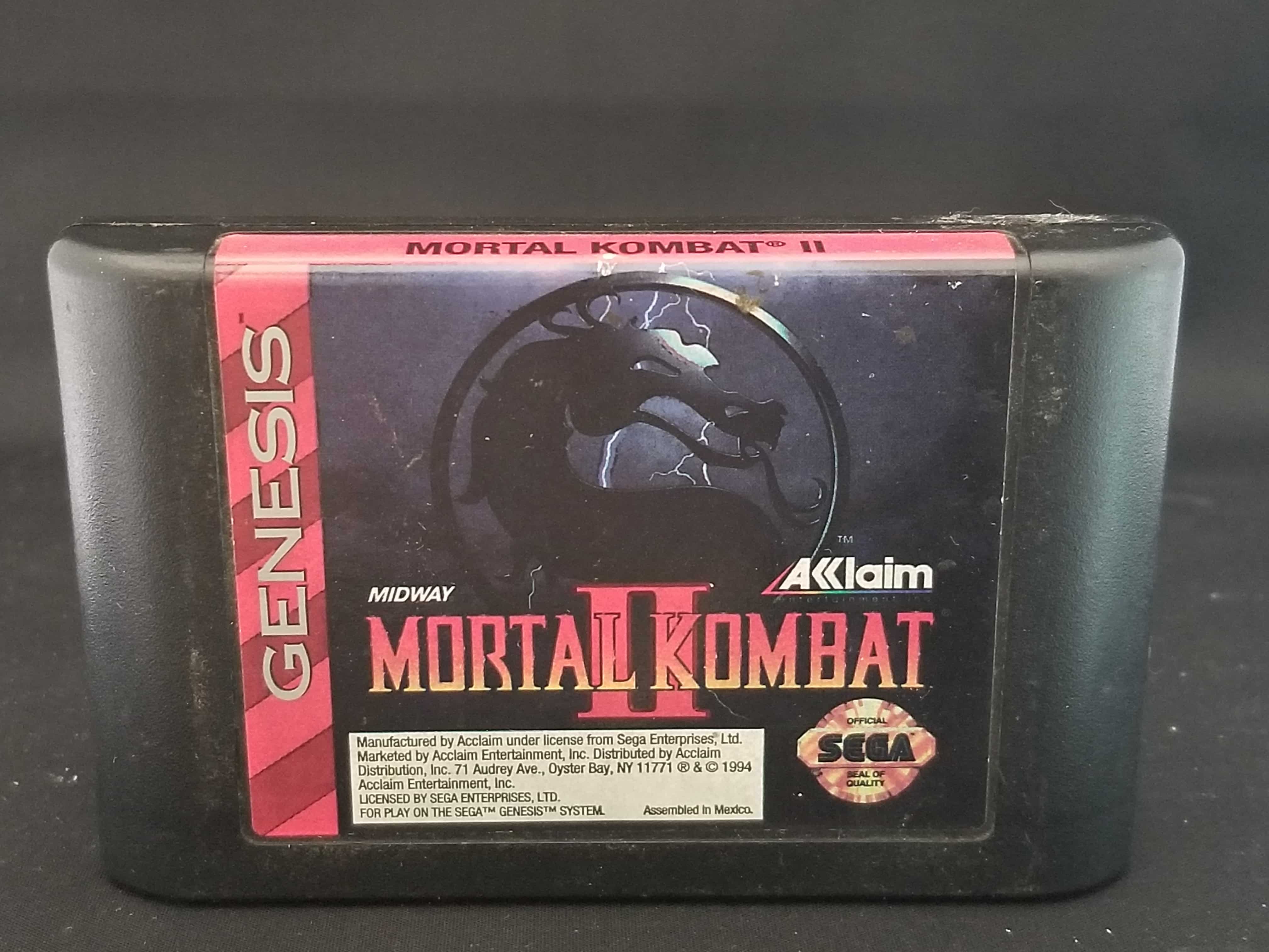 Mortal Kombat II | Sega Genesis - Geek-Is-Us