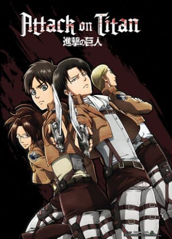 Attack On Titan Group 3 Wall Scroll