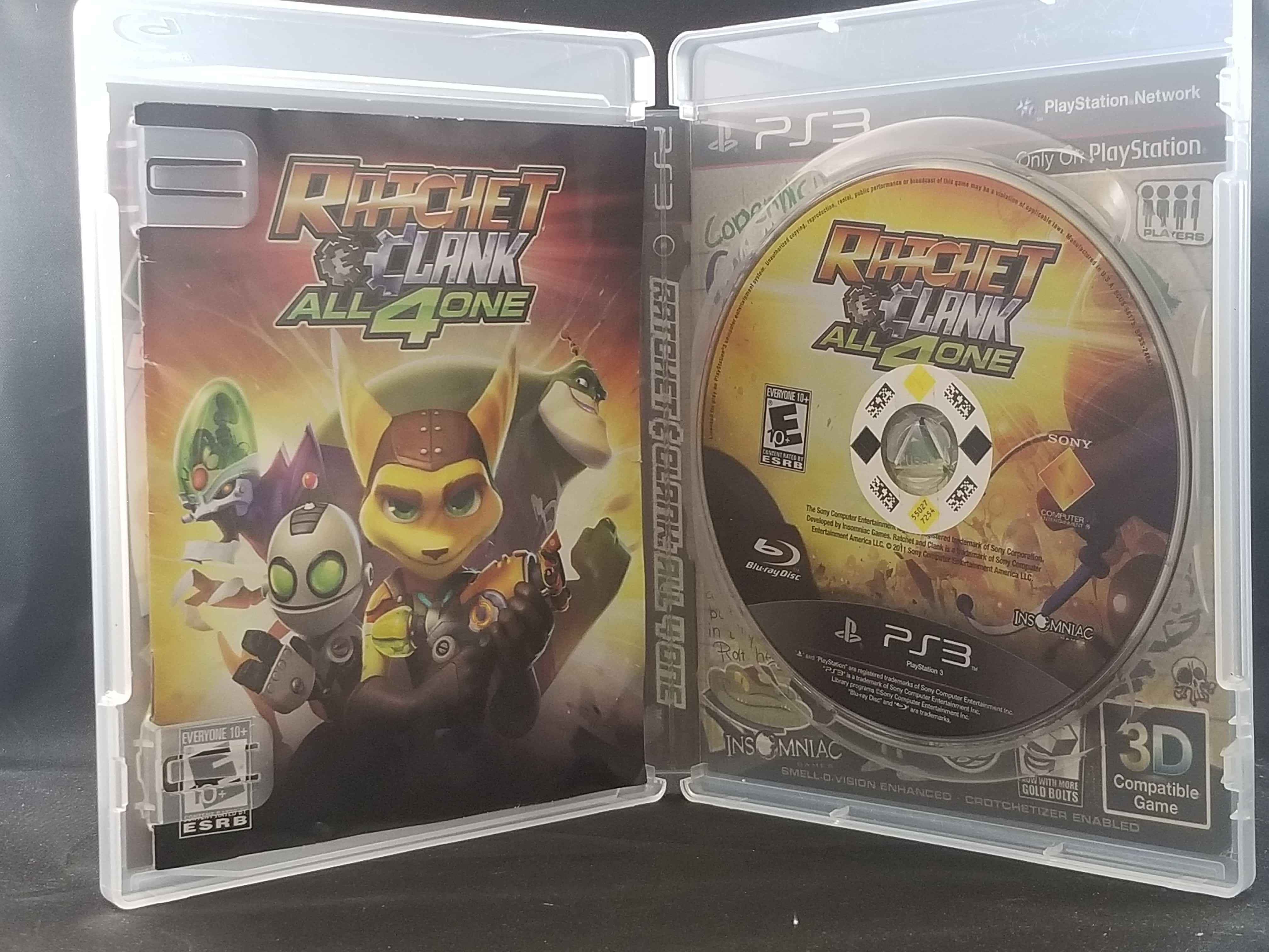 Sony PlayStation 98175 Ratchet & Clank: All 4 One PS3