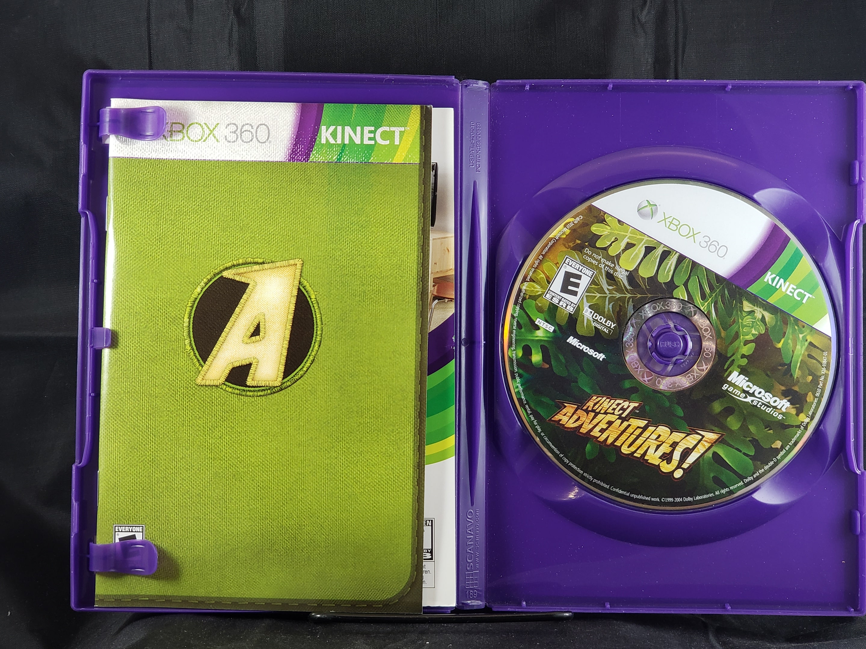 Restored Kinect Sensor For Xbox 360 With Kinect Adventures (Refurbished)