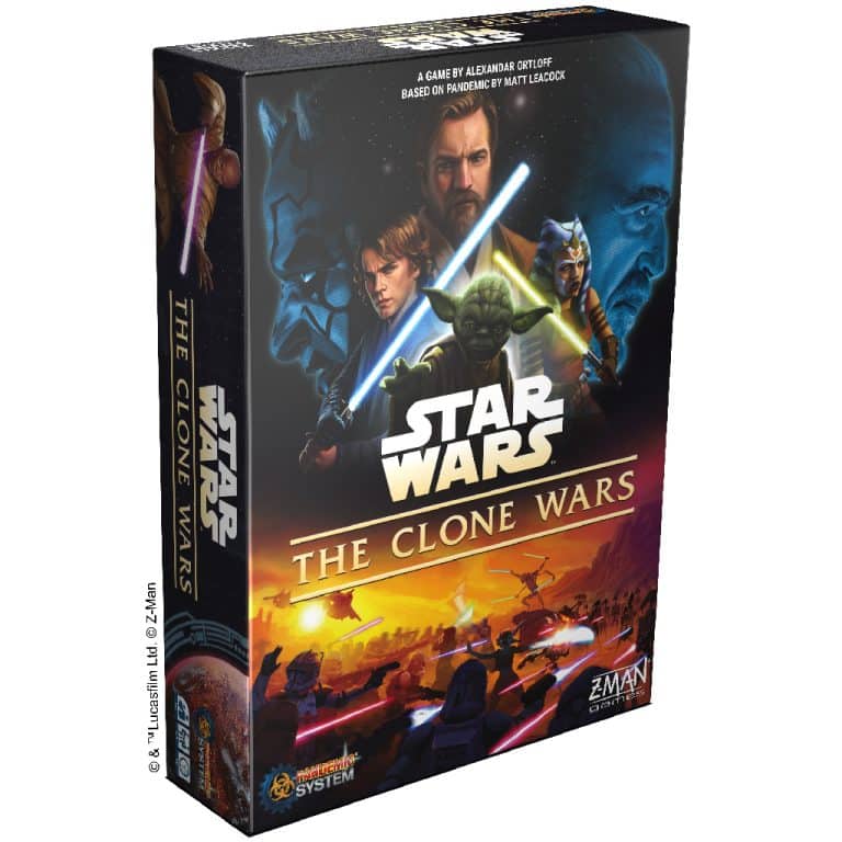 Star Wars The Clone Wars A Pandemic System Game Pose 1