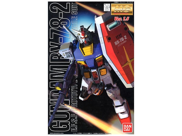 1/100 Master Grade RX-78-2 Gundam Ver 1.5 Box