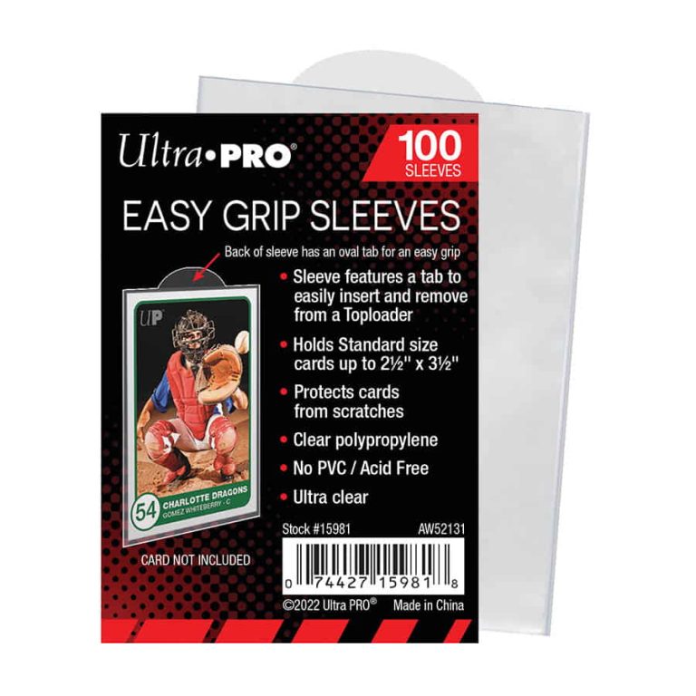 Ultra Pro Easy Grip Sleeves 2-51/2" x 3-1/2"