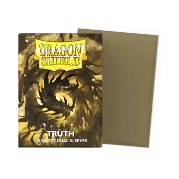 Dragon Shield Dual Sleeves Matte Truth Pose 1