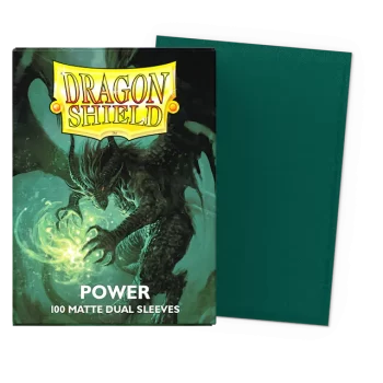 Dragon Shield Dual Sleeves Matte Power Pose 1